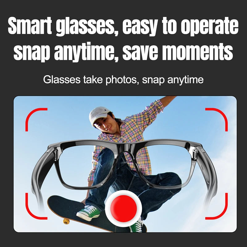 AI Smart Glasses with Bluetooth Calling — view 4
