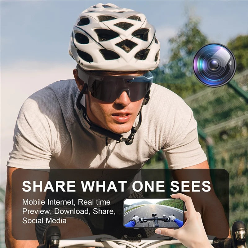 Bicycle Sports POV Camera Glasses — view 5