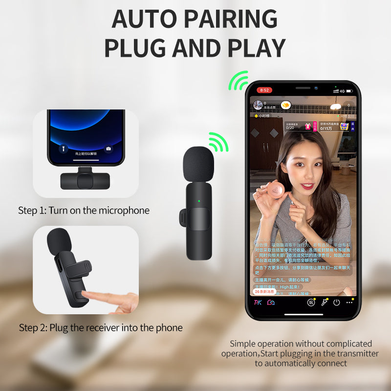 K9 Wireless Lavalier Microphone — view 6